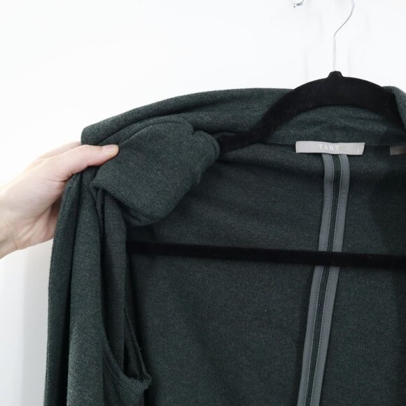 Tart Collections Ollie Duster Cardigan Womens S Green Grandpa Eclectic Professor - Picture 11 of 16